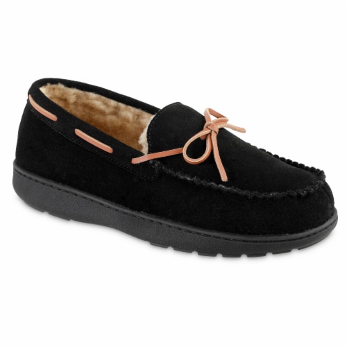 totes isotoner mens moccasin slippers