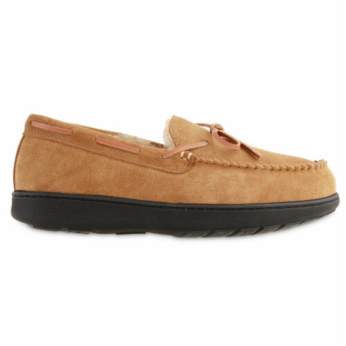 totes isotoner mens moccasin slippers