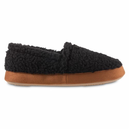 Isotoner­® Happy Sheep Berber A-line Slippers - Black, L - Fred Meyer