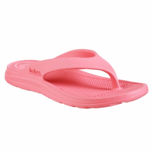 Totes Womens Sol Bounce Ara Thong Sandals - Pink, 9 - Kroger