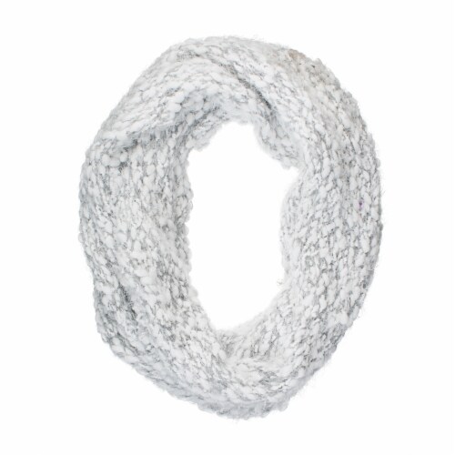 Isotoner Women's Infinity Scarf - Ivory Perspective: front