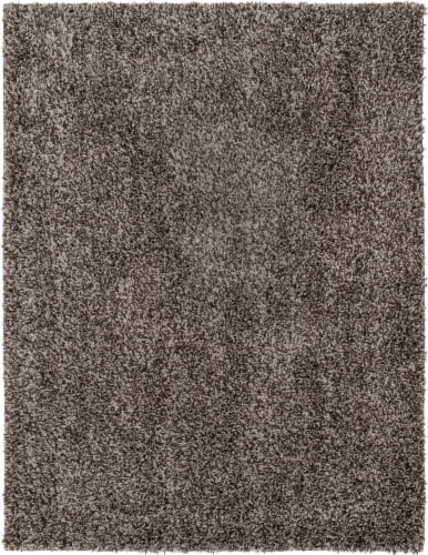 Fred Meyer Genoa Shag Rug - Soot Perspective: front