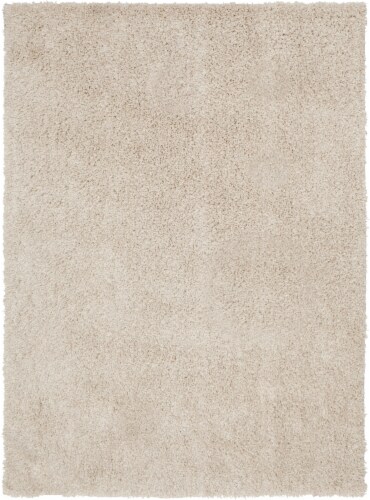 Fred Meyer Genoa Shag Rug - Milk Perspective: front