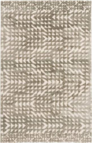 Fred Meyer Hi-Low Green Area Rug Perspective: front