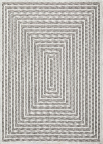 Fred Meyer Corin Area Rug - Gray/Beige Perspective: front