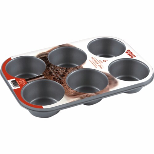 GoodCook® Nonstick 6-Cup Texas Muffin Pan, 1 ct - Kroger