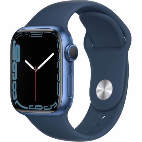 Apple Watch Series 7 41mm Blue Aluminum Case with Sport Band, 1 - Fred Meyer Apple Watch Series 7 41mm Blue Aluminum Case with Sport Band, 1 - Fred Meyer