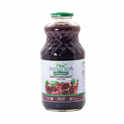 Pure Anatolia Organic Antioxidant Juice Perspective: front