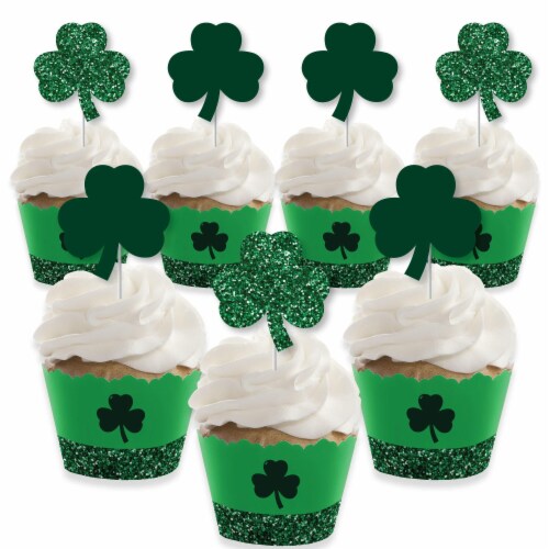 st patrick day cupcake wrappers