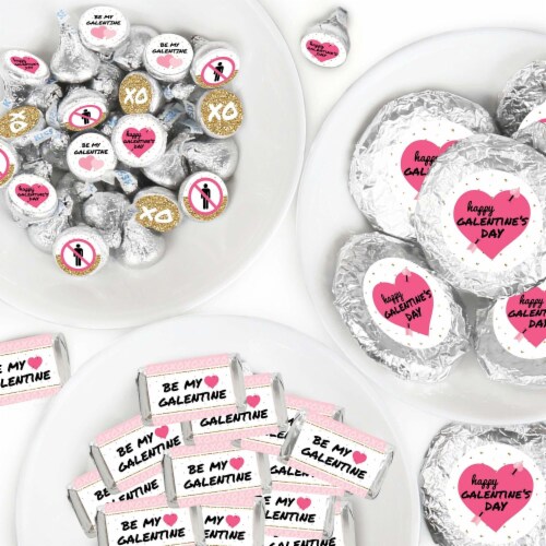Big Dot of Happiness Be My Galentine - Valentine's Day Candy Favor Kit - 304 Pcs Perspective: front
