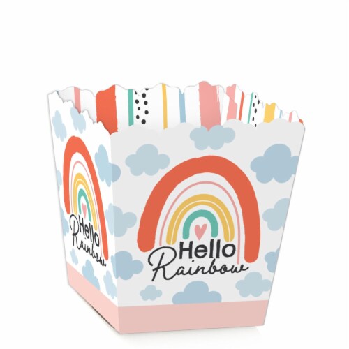 Big Dot of Happiness Hello Rainbow - Boho Baby Shower and Birthday