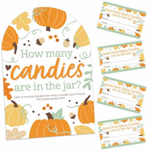 Candy guessing game deals baby shower