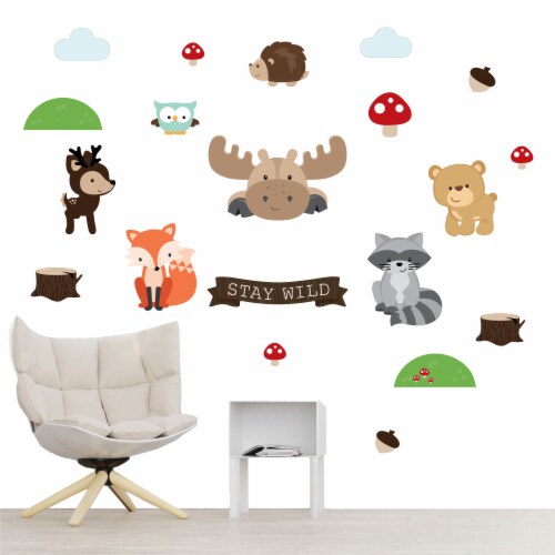 Woodland vinyl hot sale wall decal