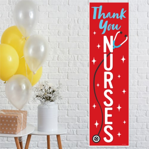 Big Dot of Happiness Thank You Nurses Nurse Appreciation Week Front