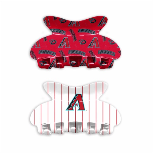 Classic Impressions Arizona Diamondbacks™ MLB Hair Claws Perspective: front
