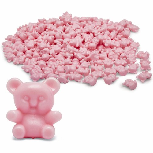 Pink Gender Reveal Party Favors Mini Teddy Bears 0.35 x 0.65 x