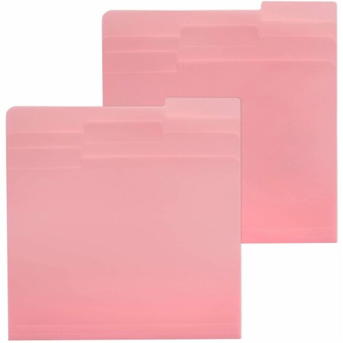 Pink Binder, Linen 3 Ring Binder, File Folder with Gold Hardware (1.5 in),  PACK - Kroger