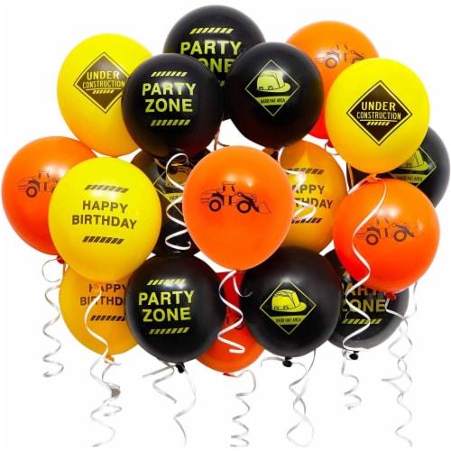 Construction Birthday Party Balloons (12 in, 50 Pack), PACK - Fry's Food  Stores