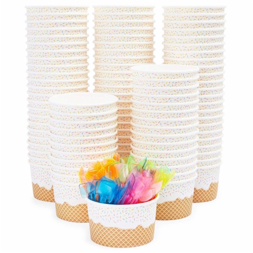 Paper on sale dessert bowls