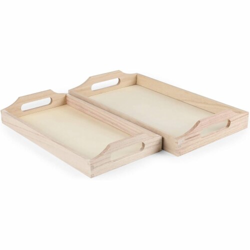 Unfinished wood tray discount