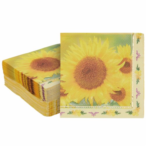 Party city sunflower napkins sale