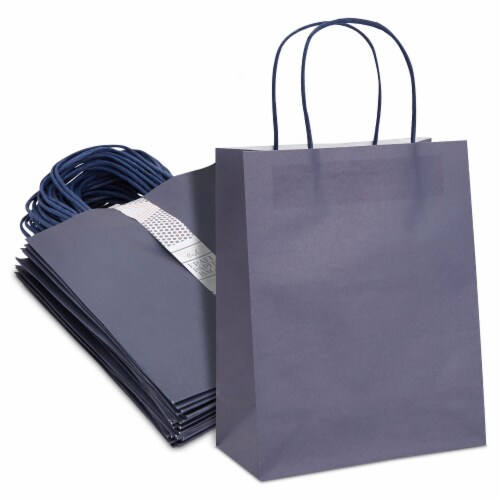 100 Pack Medium Paper Gift Bags with Handle for Birthday Party 8