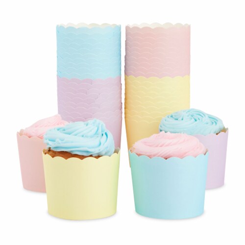 48x Mini Cupcake Muffin Liners Wrappers Paper Baking Cups for Birthday,  Wedding, PACK - Kroger