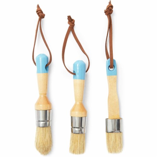 Wax and Chalk Paint Brush Set, Boar Bristle (3 Pack), PACK Kroger