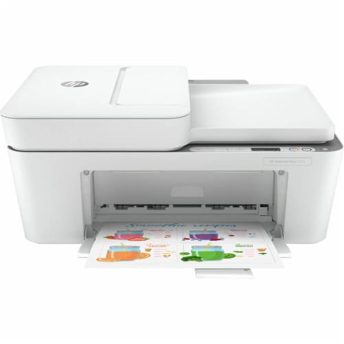 HP DESKJET PLUS 4155 AIO PRINTER WHITE Perspective: front
