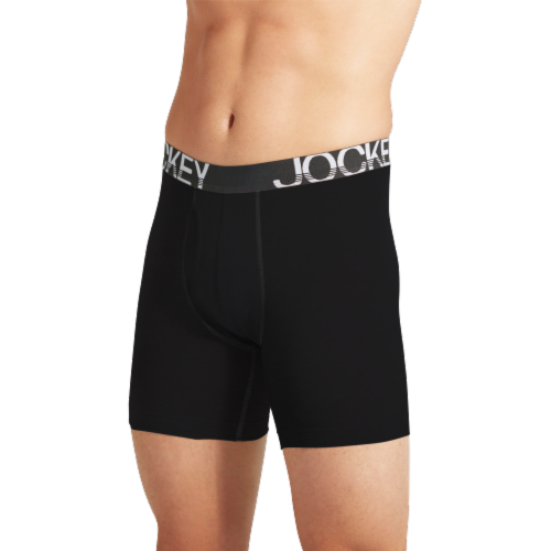 Jockey® ActiveStretch™ Long Leg Boxer Brief - 3 Pack Perspective: front