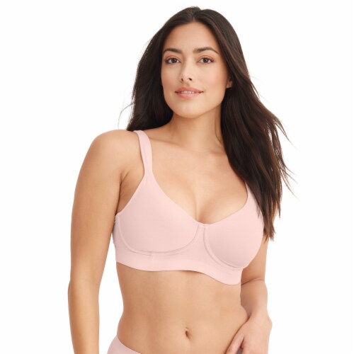 Jockey® Cooling Cotton Blend Wirefree Full Coverage Bra Perspective: front