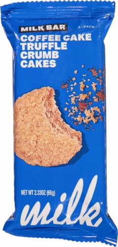 Milk Bar™ Coffee Truffle Crumb Cakes Perspective: front