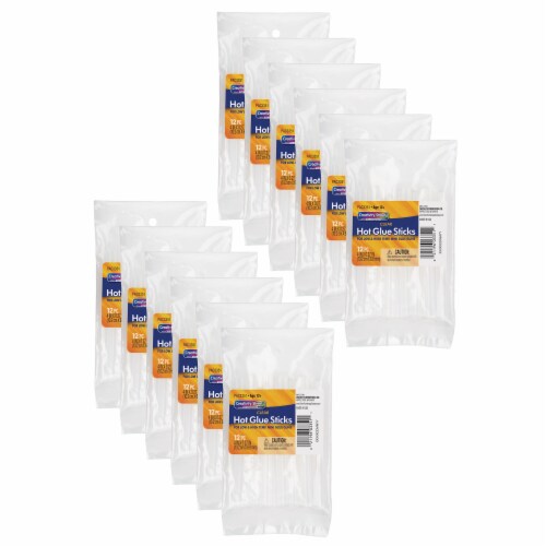 Creativity Street Hot Glue Sticks - 12 / Pack - Clear