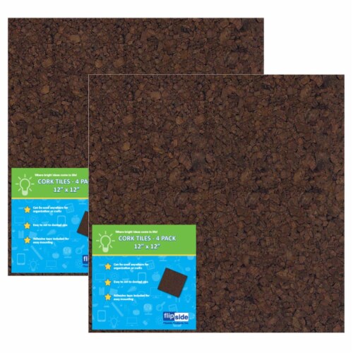 Quartet Dark Cork Panel, Sold as 1 Package, 4 Each per Package Quartet Dark Cork Panel, Sold as 1 Package, 4 Each per Package