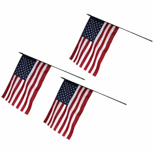 3'x5' Polyester U.S. Flag ( 6 Pack ) - Retail Packaging