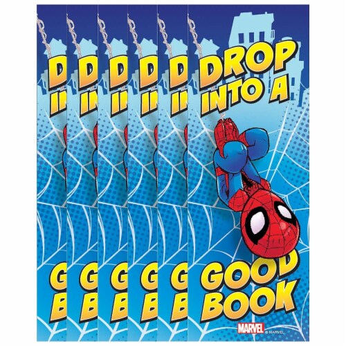 eureka marvel spider man swing into a good book bookmark assorted 36 per pack 6 packs 1 kroger