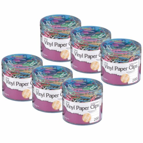 JMBO PPR CLIPS 200PK 6PKS CHL85050-6 Perspective: front