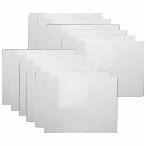 Dry Erase Board, 5 x 7, White Surface, 12/Pack Dry Erase Board, 5 x 7, White Surface, 12/Pack