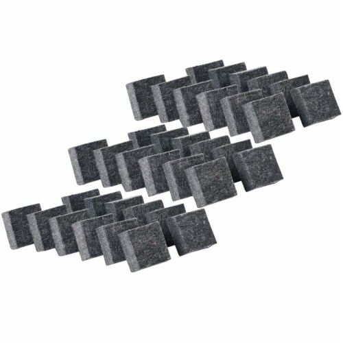 Charles Leonard Inc 2-Inch Multi-Purpose Felt Erasers Perspective: front