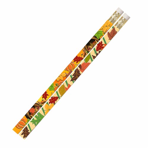 Musgrave Pencil Company Fall Fest Pencils #2 Lead 12 Per Pack 12 Packs (MUS1102D-12) Perspective: front