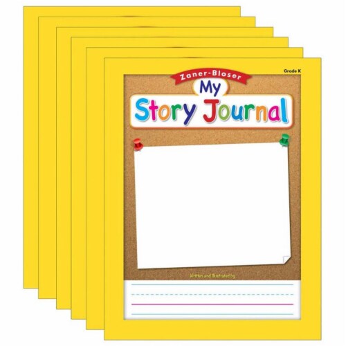 Zaner Bloser Story Journal, Grade K, Pack of 6, 1 Kroger