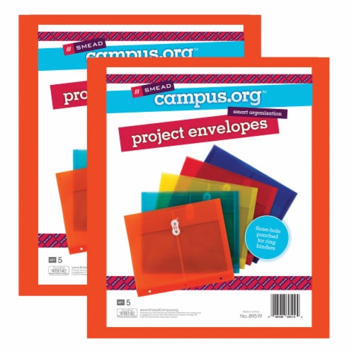 Smead Poly Project Envelopes Perspective: front