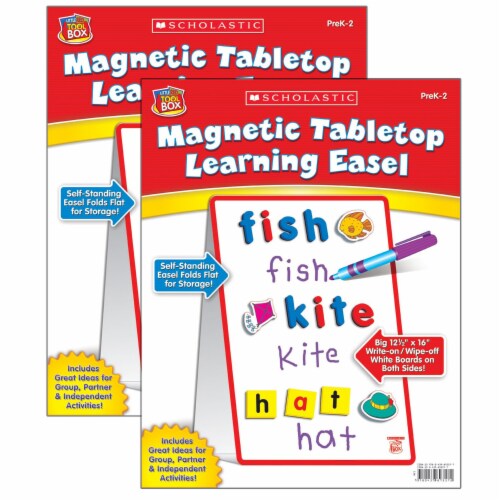 EASEL LANGUAGE MAGNETIC/FLANNEL/DRY-ERASE