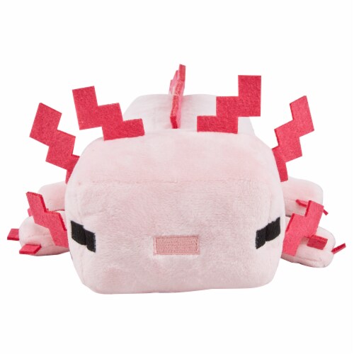 Mattel Minecraft Axolotl 8 Inch Plush Figure, 1 Unit - Kroger