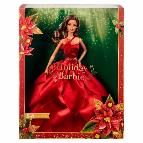 Mattel 2022 Holiday Barbie Doll 1 Ct Fred Meyer