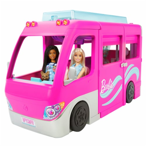 Barbie Dream Camper Vehicle Playset and Accessories