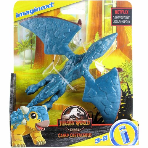 Fisher-price Imaginext Jurassic World Camp Cretaceous Pterodactyl Perspective: front