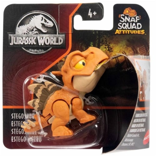 Jurassic World Snap Squad Attitudes Stegosaurus Figure 1 Foods Co