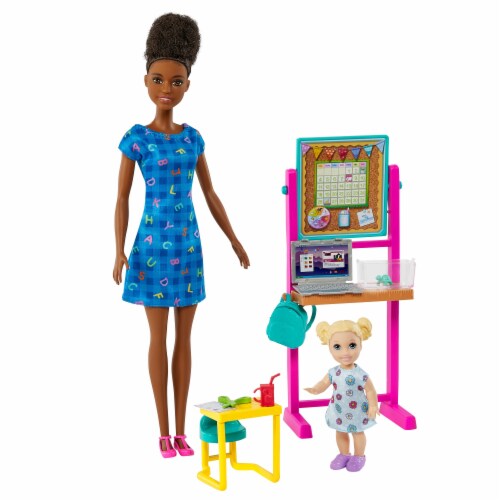 Mattel® Barbie® Teacher Career Playsets, 4 pc -