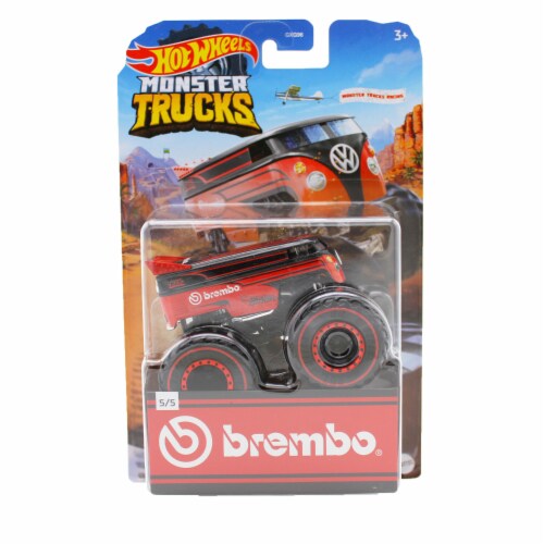 Mattel Hot Wheels® Monster Trucks Red Racing 3 Vehicle, 1 ct - Kroger